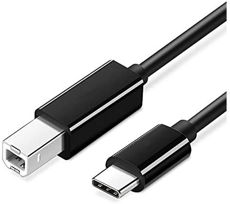 دي كيرف™ كابل طابعة USB C الى USB B - 3 قدم / 1 متر - كيبل طابعة USB C - كيبل USB C الى USB B - USB نوع C الى النوع B