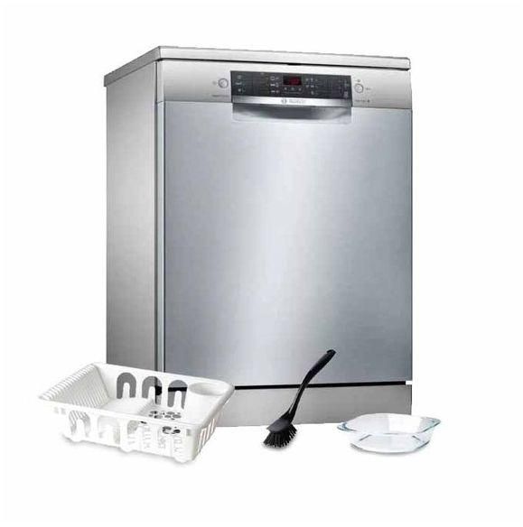 Bosch Dishwasher 13Persons Digital Screen Stainless German- SMS46II10Q