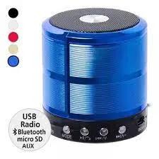 Robot Mini Bluetooth Speakers With MP3 & FM Radio Red