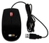 2B (MO16R) Optical wired mouse, Piano finishing - Red * Black