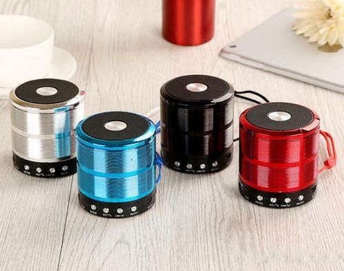Wster Portable Bluetooth Speakers With MP3and FM Radio