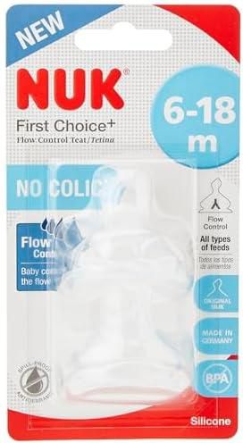 NUK Orthodontic Silicone Teat (Pack of 2)