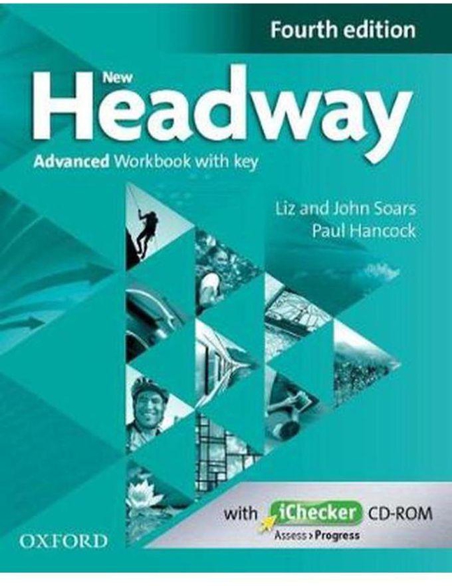 Oxford University Press New Headway: Advanced (C1): Workbook + iChecker with Key ,Ed. :4