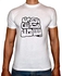 Fast Print T-Shirt For Men - White