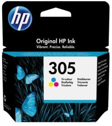 Get HP 305 Tri-color Original Ink Cartridge - Black with best offers | Raneen.com
