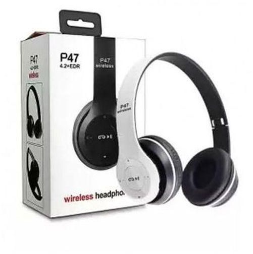 P47 5.0 Wireless Bluetooth Stereo Foldable Headphone