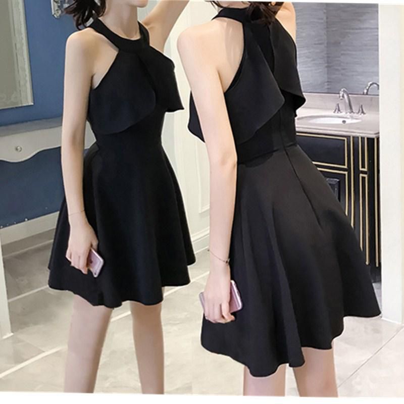 Jys Fashion Korean Style Women Midi Dress Collection (Black)