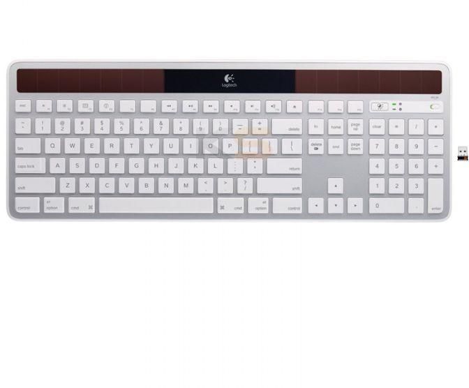 Logitech K750 Wireless Solar Keyboard for Mac 2.4 Ghz/30 Ft