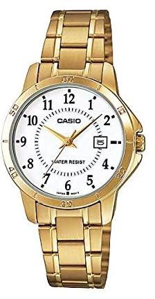 Casio Analog Dress Watch for Women LTP-V004G-7B
