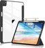 Case Compatible with iPad Pro 12.9 Inch 2022/2021/2020, Case with Pencil Holder Compatible with iPad Pro 12.9 Inch 6th Gen 2022/5th/4th Gen, Auto Sleep/Wake (Black)