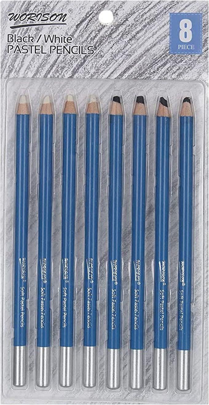Worison Charcoal Pencil , Set Of 8 Pieces