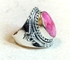 Sherif Gemstones Elegant Natural Red Ruby Gemstone 925 Sterling Silver Ring