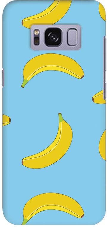 Stylizedd Samsung Galaxy S8 Slim Snap Case Cover Matte Finish - Rolling Bananas