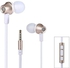 Remax RM 610D Base-Driven High Performance Stereo Earphone With Microphone And In-Line Control RM-610D Gold