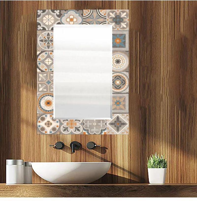 Bathroom Decorative Mirror Multicolour 30x40 centimeter