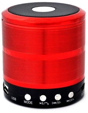 Portable Bluetooth Speaker Fm, Memory Card And Usb
