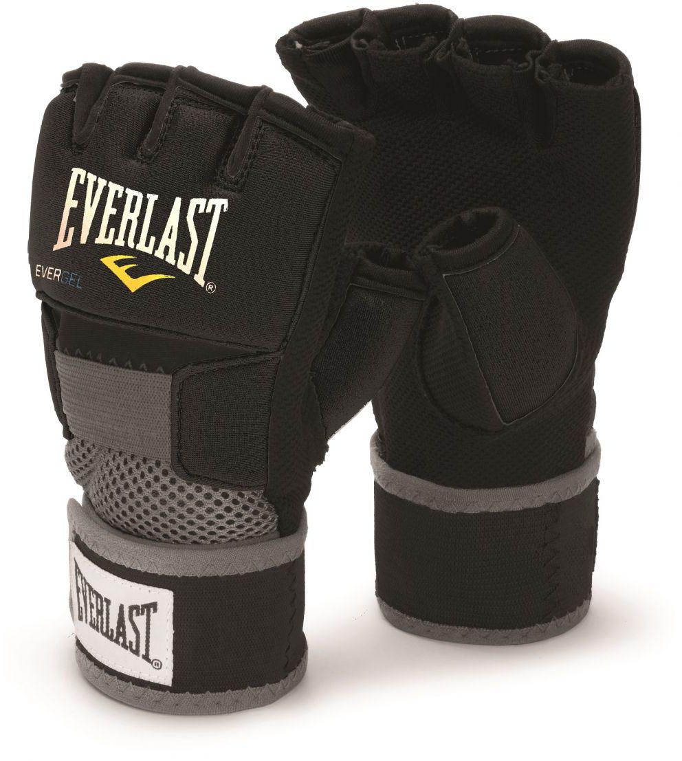 Everlast EVER-4355BL Evergel Hand Wrap Gloves - Large, Black