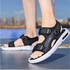 Fashion Men's Sandals/slippers, Fashion Casual Beach Shoes-breathable And Non-slip-Black