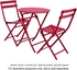 Greensboro 1-Seater Steel Folding Chair (42 x 51 x 81 cm, Pomegranate)