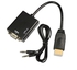 HDMI to VGA Cable Adapter with Audio