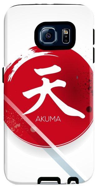 Stylizedd Samsung Galaxy S6 Premium Dual Layer Tough Case Cover Matte Finish - I am Akuma
