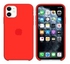 3 عبوات لهاتف iPhone 11 حافظة سيليكون ناعمة نحيفة من الجل السائل سيليكون غطاء هاتف مقاوم للصدمات وبطانة من الألياف الدقيقة لحماية الجسم بالكامل 6.1 بوصة أحمر/أسود/أخضر داكن