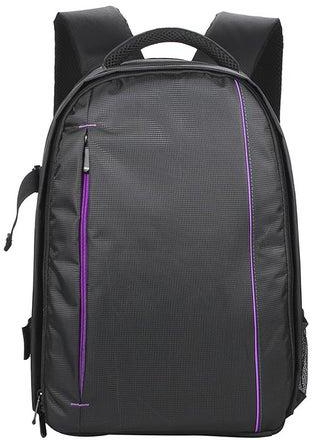 Outdoor Digital Camera Backpack Puple/Black