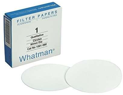 Whatman Grade 1 90mm 100Pack Filter Paper