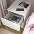 MALM Chest of 2 drawers - white 40x55 cm