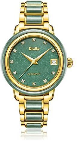 Diella Women's Automatic Mechanical Watches Luxury Ladies Dress Watch Waterproof with Sapphire Glass Mirror (Model: AD6001L)