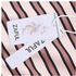 Fashion Frill Hem Stripe Tie Side Bikini Set
