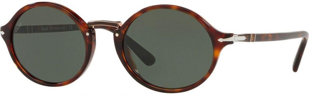 Persol Round Sunglasses For Men, Green