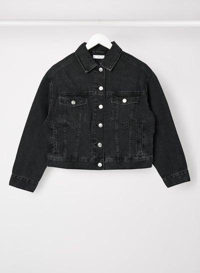 Kids/Teen Denim Jacket Black