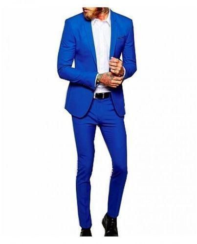 Men's Smart Suit- Royal Blue