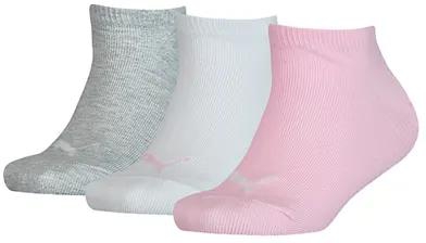 PUMA Pack of 3 Kids' Invisible Socks - Multicolor