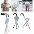 Walking Stick With Chair - Upto 110Kg