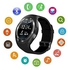 Generic Y10 Touch Screen Smart Watch Phone with SIM Slot - Black