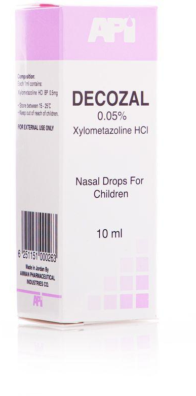 Decozal 0.05, Nasal Drops, Relieves Allergy - 10 Ml