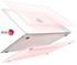 جراب MacBook Air 13 بوصة 2020 2019 2018 إصدار A2337 M1 A2179 A1932 ، غطاء جراب صلب بلاستيكي متوافق فقط مع MacBook Air 13 بوصة مع شاشة Retina (وردي)