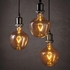 MOLNART LED bulb E27 120 lumen - bell-shaped brown clear glass 132 mm