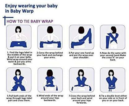 Baby Sling - Baby Wrap Carrier - Infant Carrier - Baby Wrap