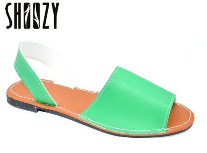 Shoozy Women Fashionable Flat Sandals - Green
