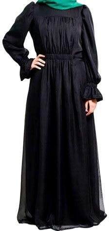 Rehan Black Casual Dress For Women