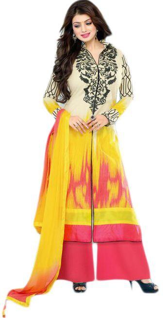 عائشة تاكيا فستان هندي للنساء الملابس الجاهزة متعدد الألوان