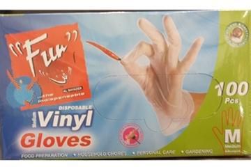 Fun Vinyl Gloves Medium - 100 Pieces