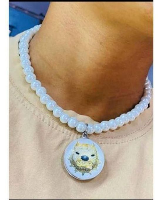 Trendy Stone Bead Necklace For Men