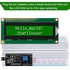Weewooday 8 Pieces IIC/ I2C/ TWI LCD Serial Interface Adapter and LCD Module Display Blue Backlight Compatible with Arduino R3 MEGA2560 (LCD 1602 16 x 2, Green)