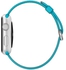 Apple MMFN2AE/A Watch 42mm Silver Aluminium Case W/Scuba Blue Woven Nylon