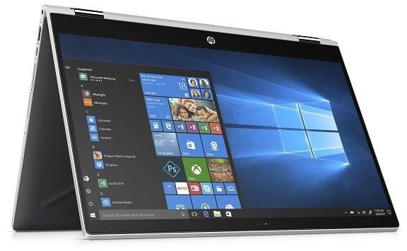 HP Pavilion x360 15-cr0037wm 2-in-1 Convertible Laptop, 15.6inch Touch FHD, Intel Core i3-8130U, 4GB RAM, 1TB+16GB Optane, Intel UHD 620 Integrated Graphics, Win.10, Eng-Kb, Silver
