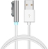 3FT LED Flash USB Magnetic Charging Cable for Sony Xperia Z Ultra/ Z1/ Z2 /Z3 Compact- Silver